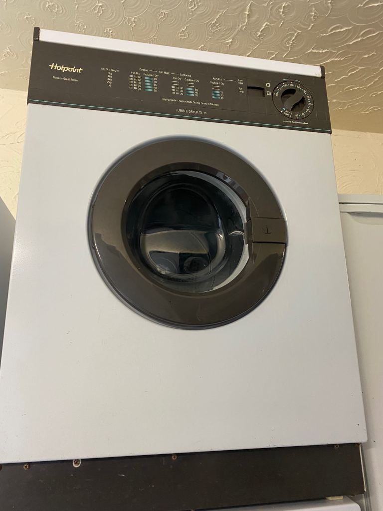 ✅CHEAP AND RELIABLE WHITE HOTPOINT VENTED TUMBLE DRYER WE DELIVER