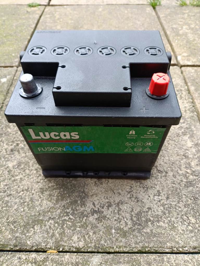 Lucas LF012 AGM Car Battery 12V 50Ah Start-Stop