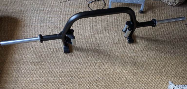 Walk in Hex Bar 23kg - Blk Box, trap bar, nearly new