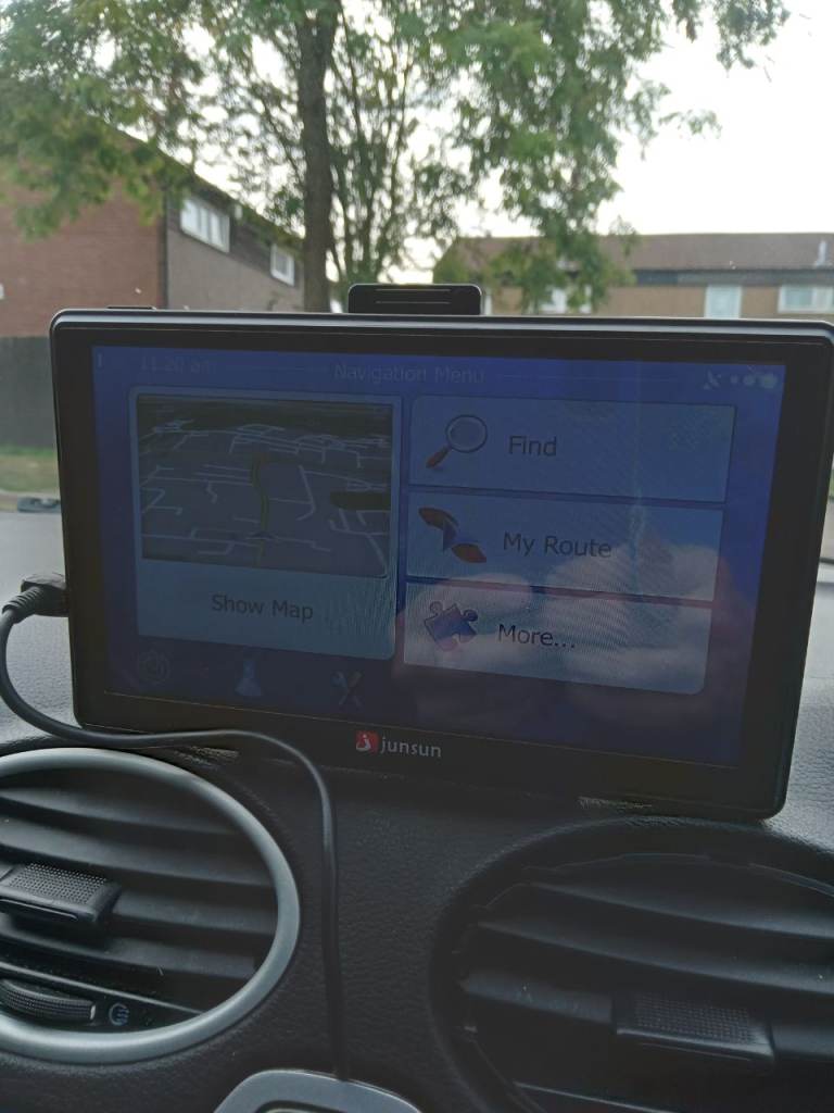 Junsun satnav 
