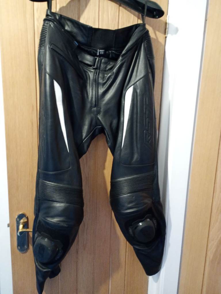 Motorcycle leather trousers
