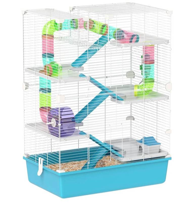 Pawhut 6 tier hamster cage 
