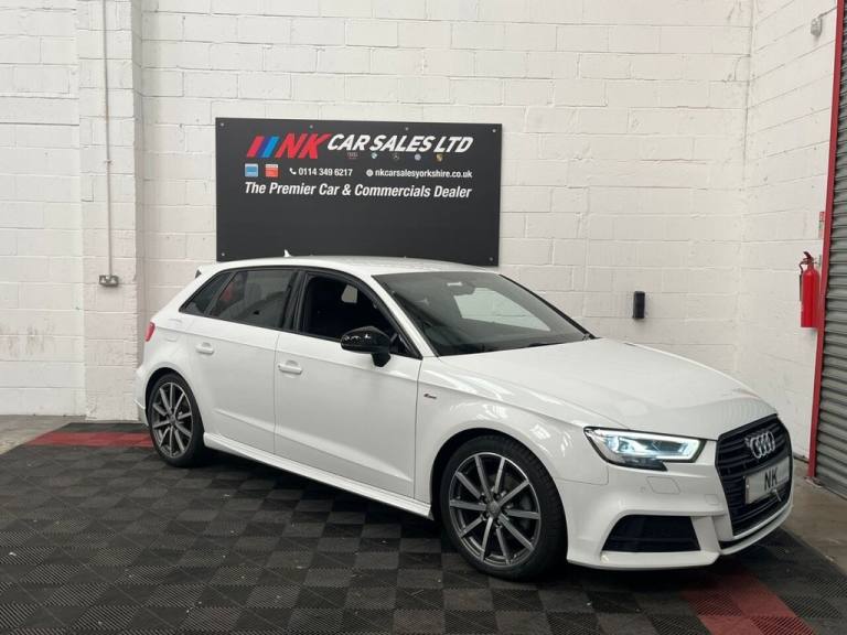 2018 18 AUDI A3 1.5 TFSI COD BLACK EDITION SPORTBACK 5DR PETROL S TRONIC EURO 6 
