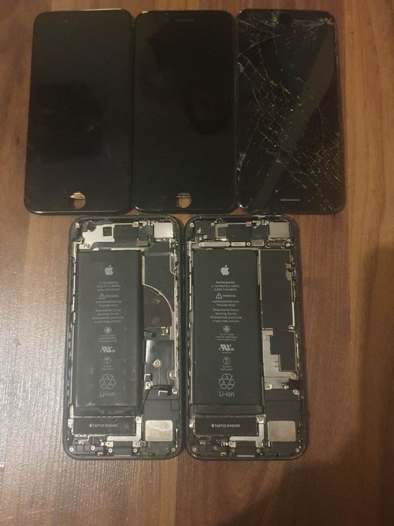 2 iPhone 8 spares/repairs