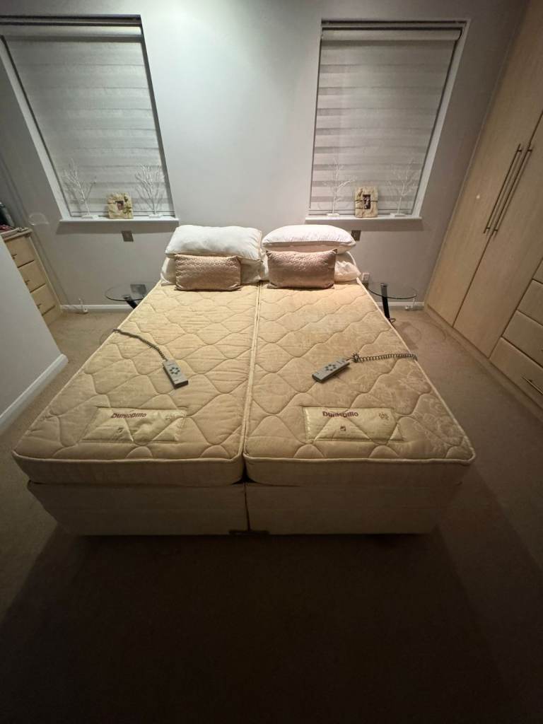 Dunlopillo Electric Adjustable Base and mattress bed king size or single
