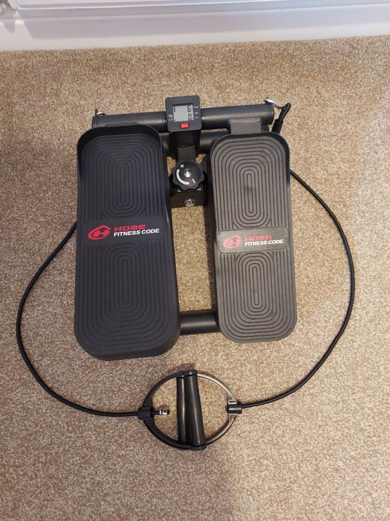 Mini Hydraulic Stepper with Resistance Bands