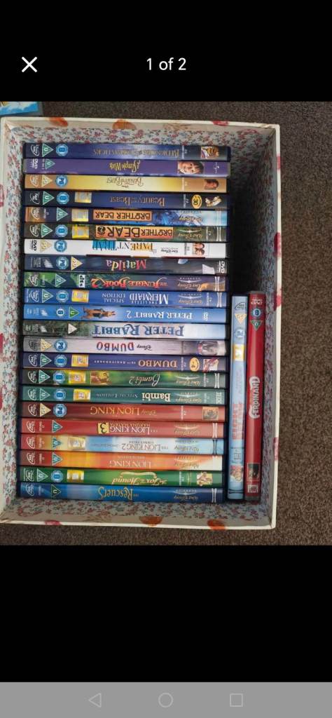 Disney dvds 