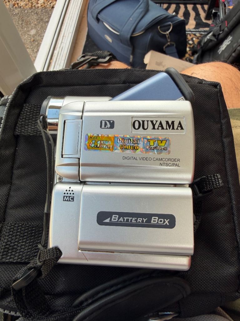 OUYAMA Digital Video Camcorder - Silver, Good Condition