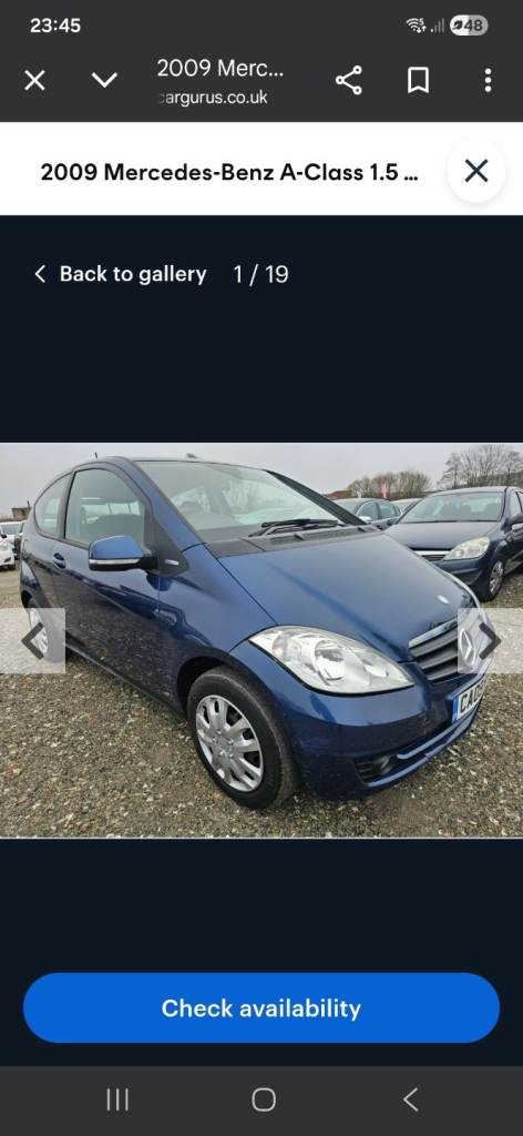 AUTOMATIC PETROL MERCEDES BENZ A150 