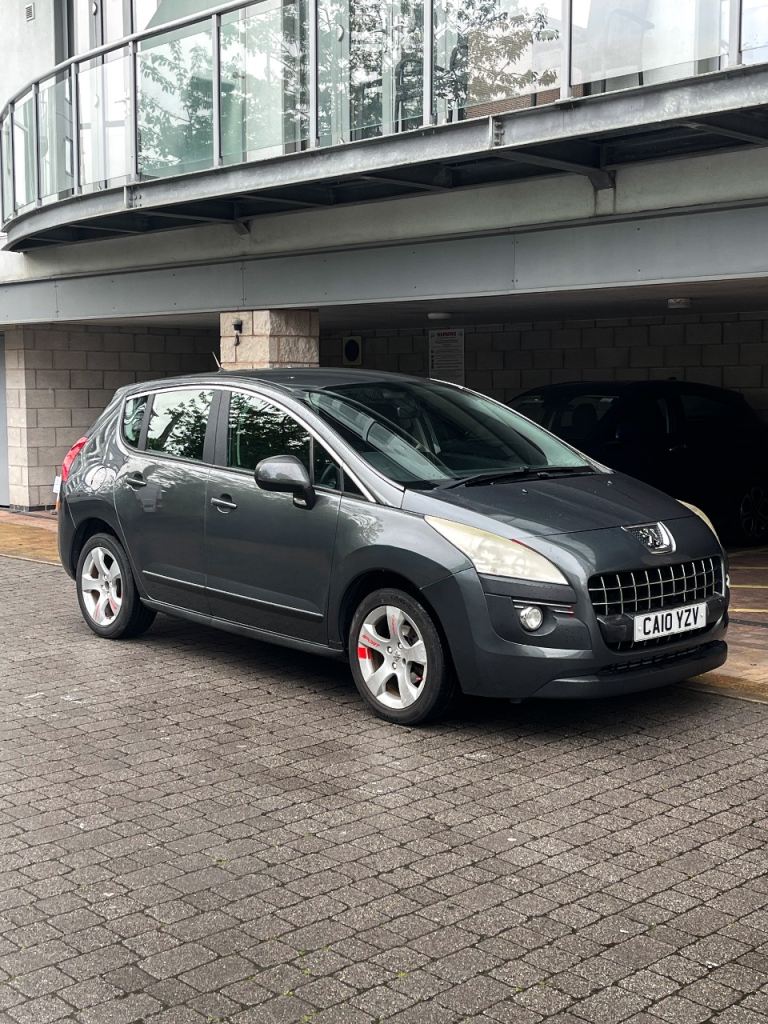 2010 Automatic Peugeot 3008, 1.6 Litre, Long MOT, Full V5 logbook