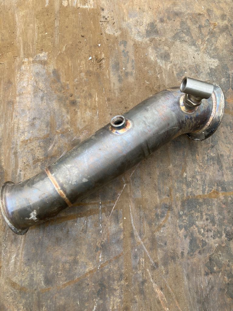 BMW 340i decat pipe