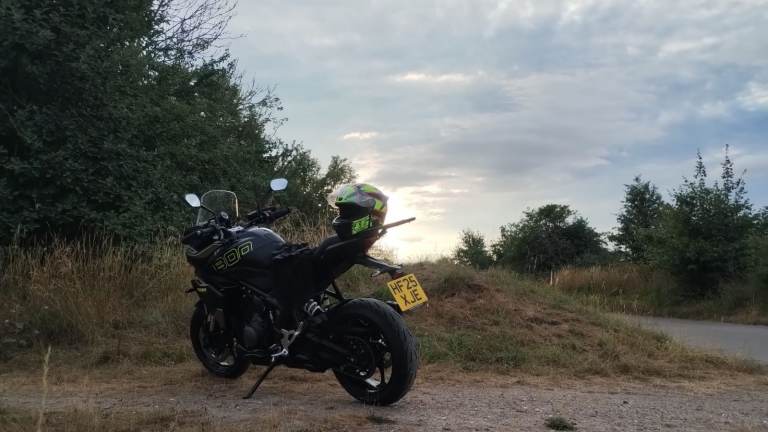 Triumph Tiger Sport 800 with Triumph accesories