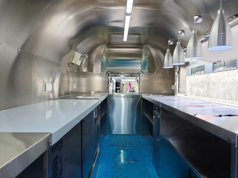 FOOD CATERING Trailer Twin Axle Rose Gold Burger Van In Stock brand new AIRSTREA
