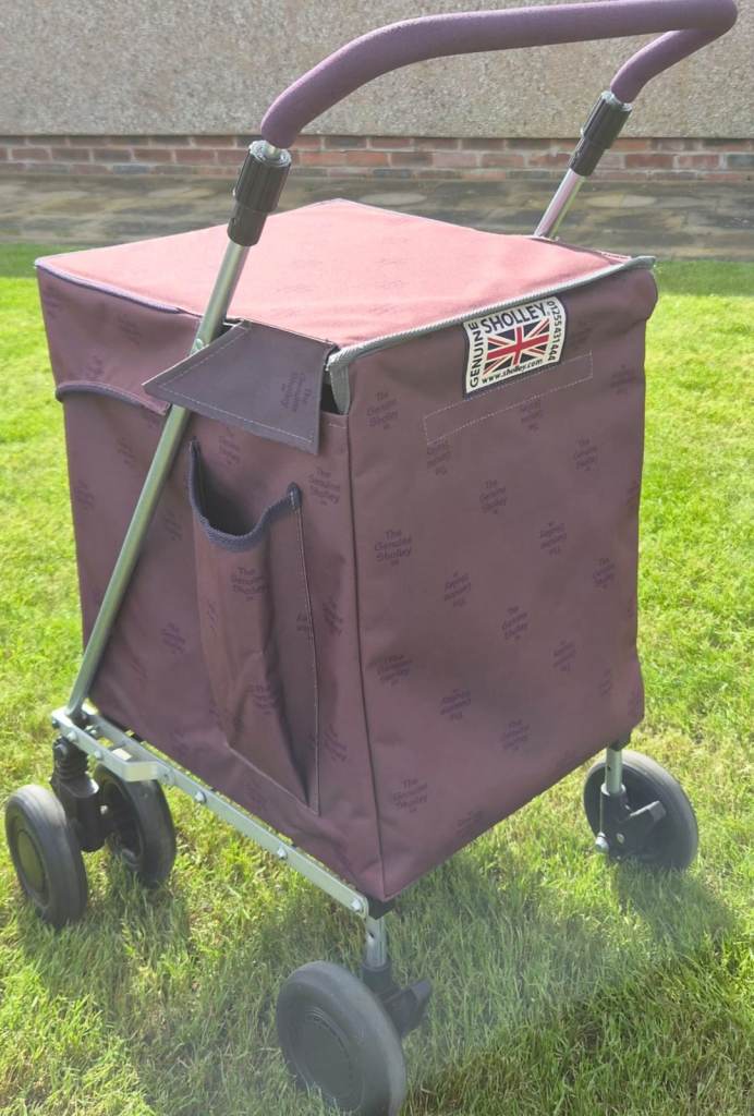Sholley genuine Deluxe, 6 Wheels Foldable Shopping Trolley