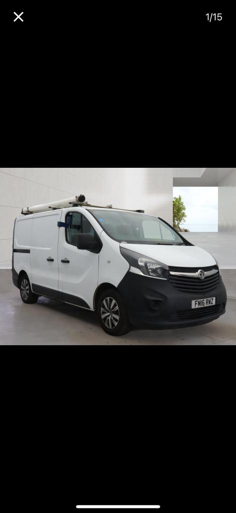 2016 Vauxhall Vivaro 2900 1.6CDTI 90PS ecoFLEX H1 Van PANEL VAN Diesel Manual