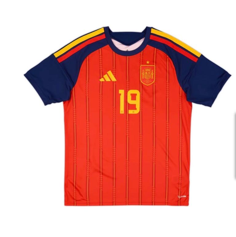 Spain Yamal 2026 Home World Cup Shirt Adults 