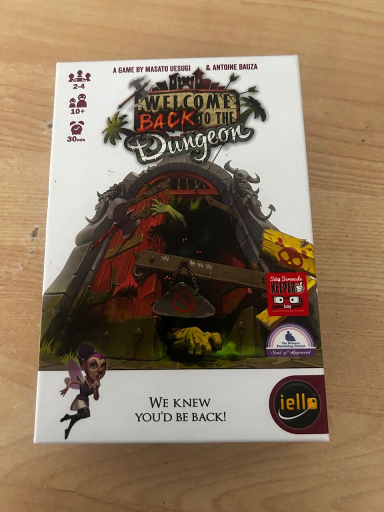 IELLO Welcome Back to the Dungeon Board Game