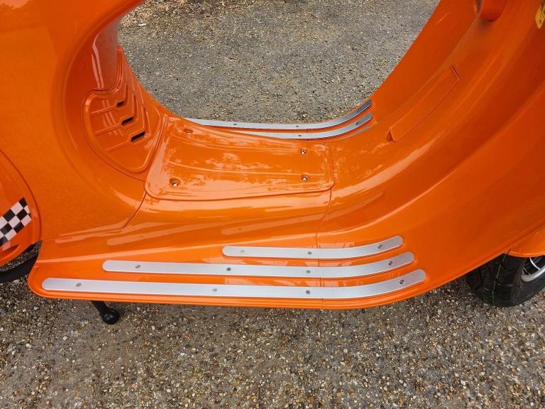 AJS MODENA 125 CVT EURO 5 2025 Petrol Automatic in Orange