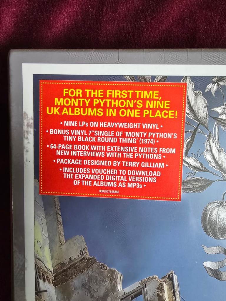 Monty Python's Total Rubbish! Complete Collection 9x LP Box Set Vinyl