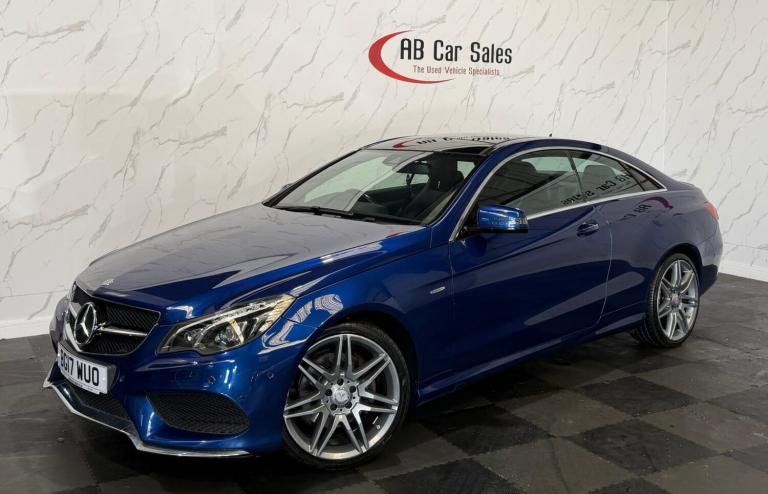 2017 Mercedes-Benz E Class 2.1 E220d AMG Line Edition (Premium) G-Tronic+ Euro 6 (s/s) 2dr COUPE ...