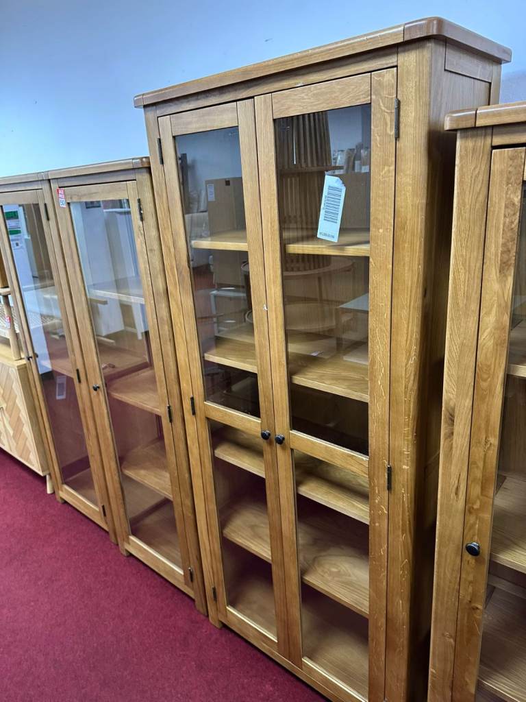 Kent Display Cabinet - Solid Wood