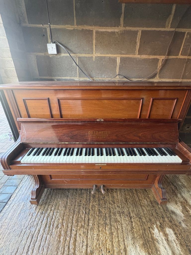 Free Obermeier Upright Piano – Berlin Made, Fair Condition