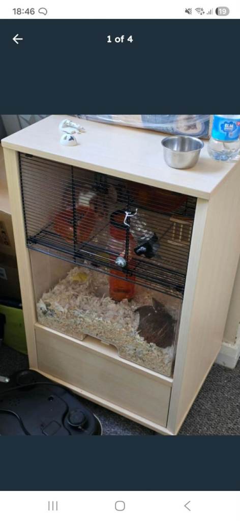 Hamster cage