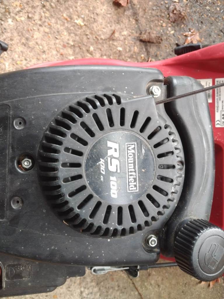 Mountfield petrol self propelled rotary lawnmower with grass box 4 stroke engine vgc gwo 