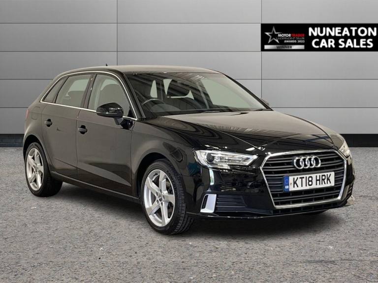 2018 Audi A3 1.0 TFSI Sport Sportback 5dr Petrol Manual Euro 6 (s/s) (116 ps) Hatchback Petrol Ma...