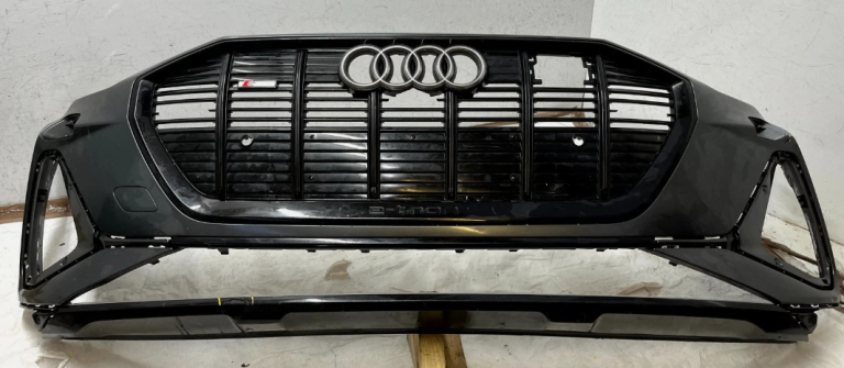 Audi E-Tron S Line Front Bumper 2019 TO 2022 4KE807437C Genuine *DAMAGED*