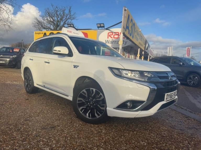 2016 Mitsubishi Outlander 2.0h 12kWh GX3h CVT 4WD Euro 6 (s/s) 5dr ESTATE PETROL/ELECTRIC Automatic