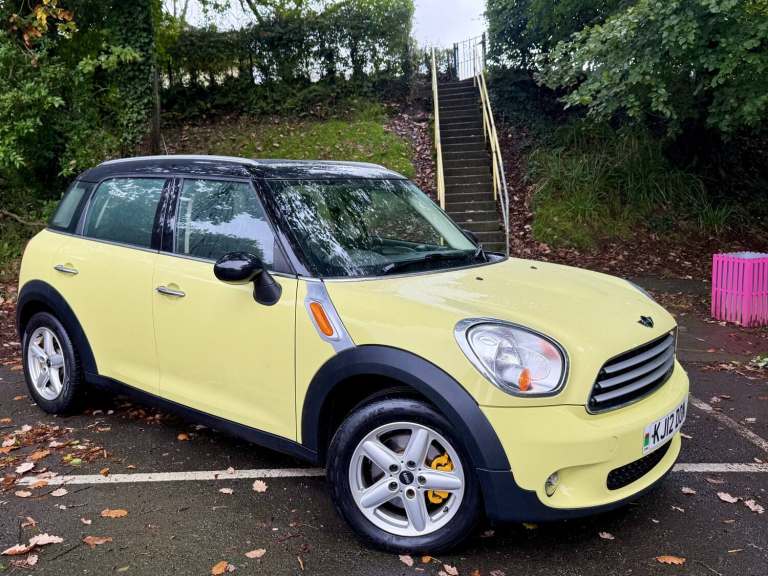 2012 MINI Countryman 1.6*COOPER*AC-BT-DAB-ULEZ-PDC-2KEYS-YELLOW**STUNNING** SUV Petrol Manual