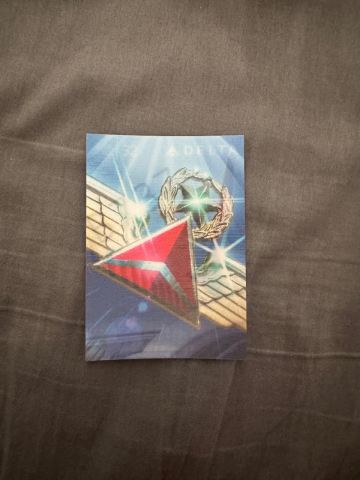 rare delta trading cards Delta Air Lines Has Secret Trading Cards  Here's How to Score One!
