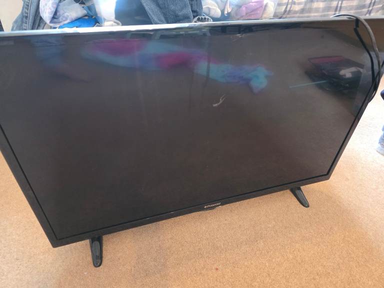 Damaged Tv Polaroid