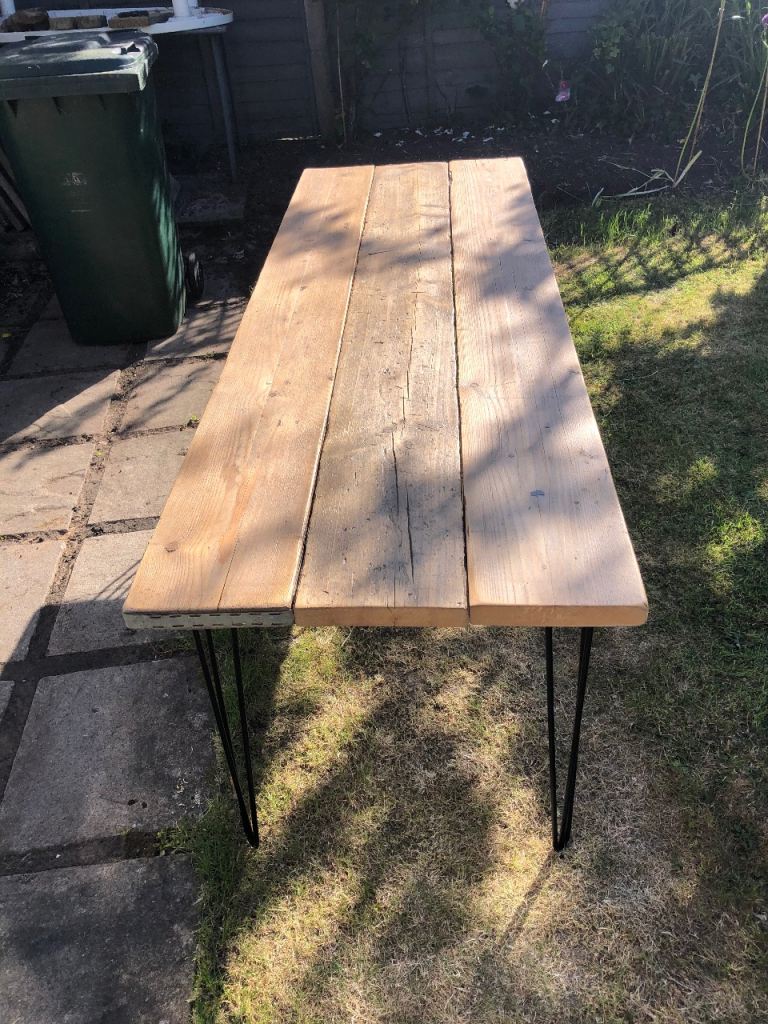 kitchen table solid wood boards