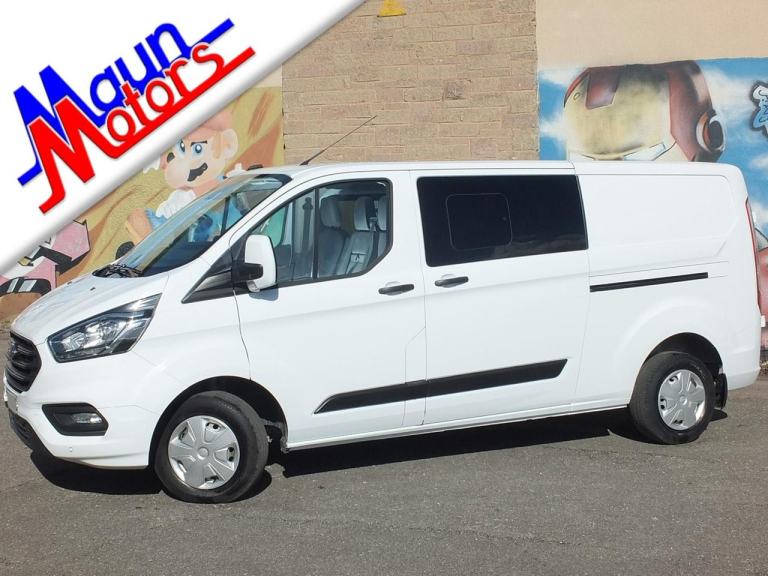 2023 Ford Transit Custom 300 EcoBlue 130PS 'Trend' Double Cab-In Van CREW Van