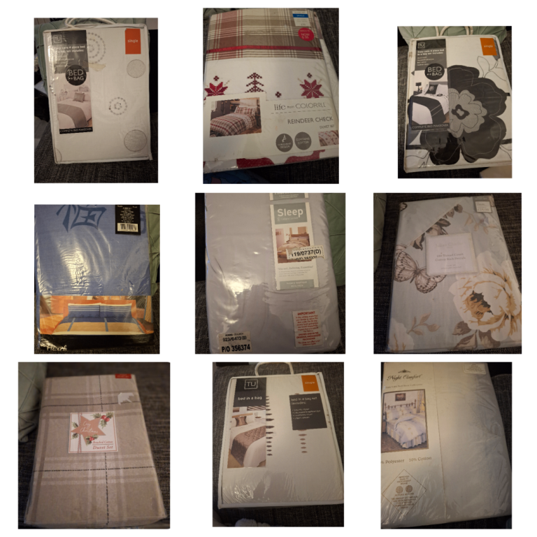 Large bundle of single bedding set 