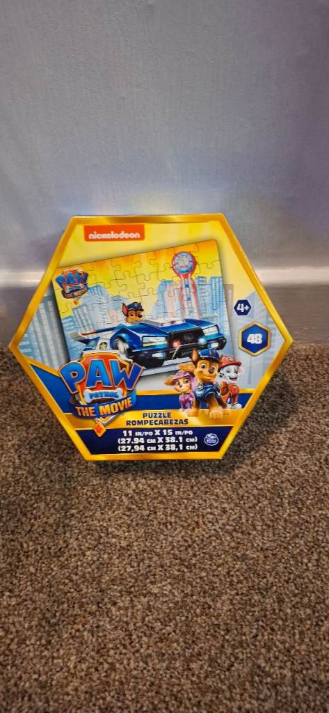 Paw patrol puzzle age 4+