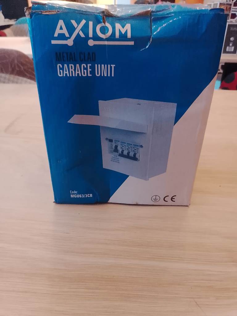 Axiom Metal Clad Garage Unit – New in Box