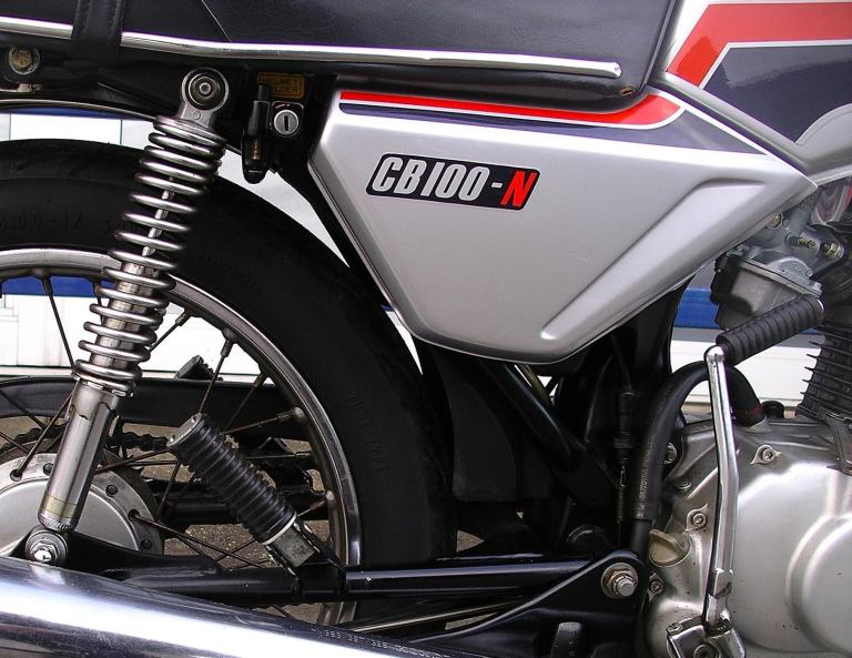 Honda CB100N only 11000 miles and supreme condition. Historic reg.