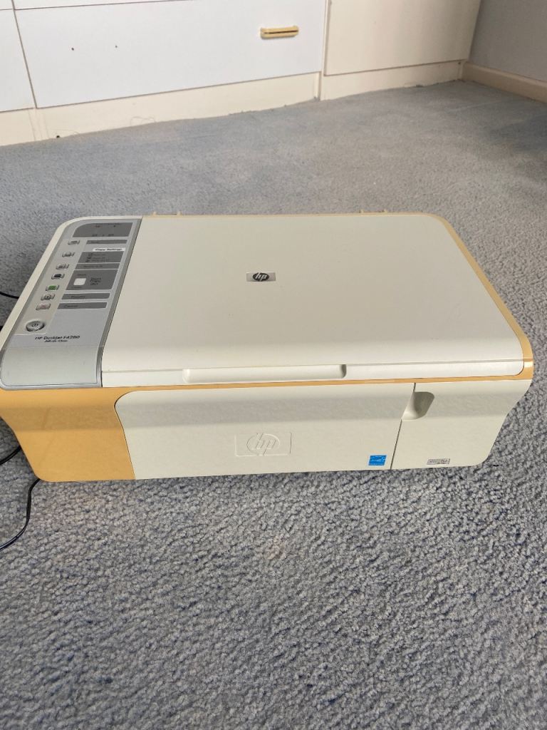 HP Printer – Cream, Good Condition
