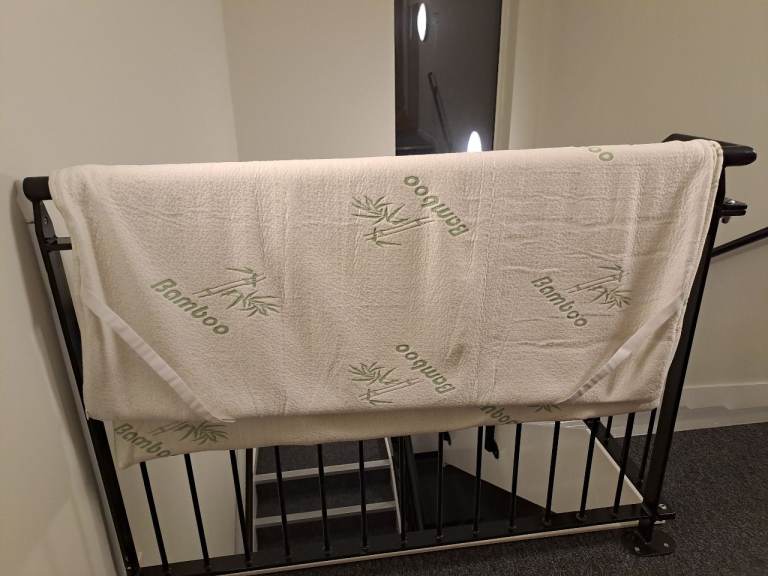 Bamboo memory foam cover double