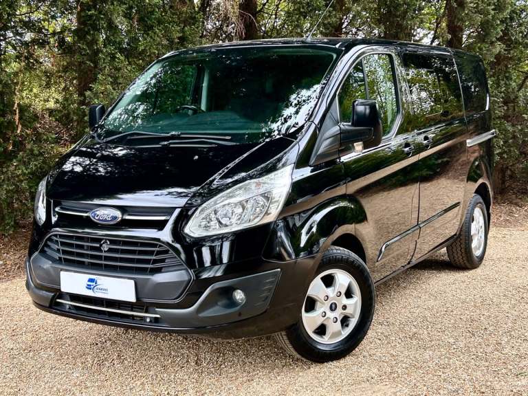 2018 FORD TRANSIT CUSTOM Limited L1 SWB Double Cab Crew Van 2.0TDCi Eu6 No VAT