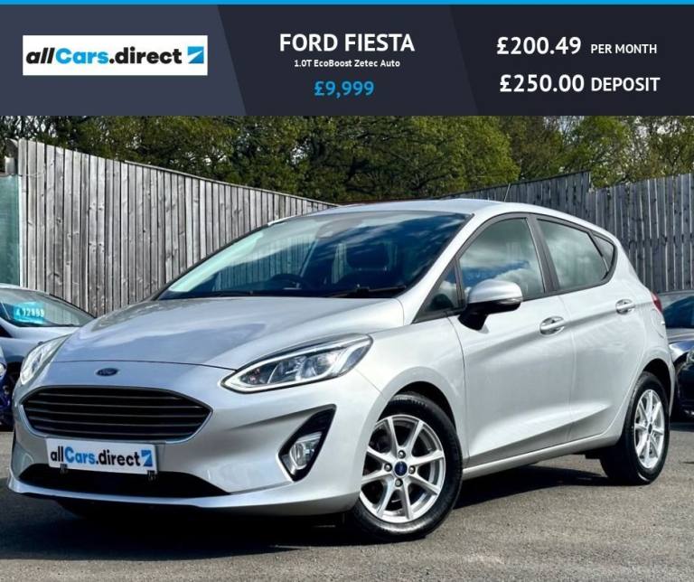2018 Ford Fiesta 1.0 EcoBoost Zetec 5dr Auto HATCHBACK PETROL Automatic