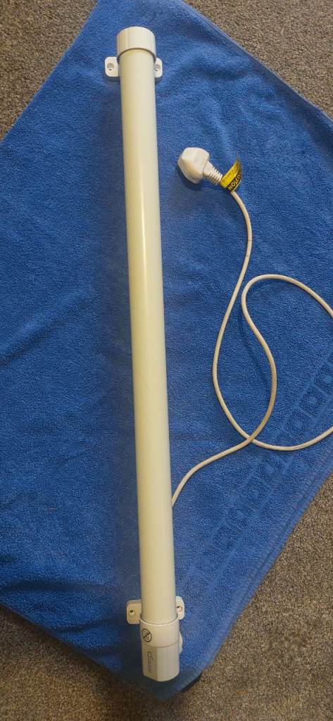 36 inch 180 watt tube heater for greenhouse or conservatory 