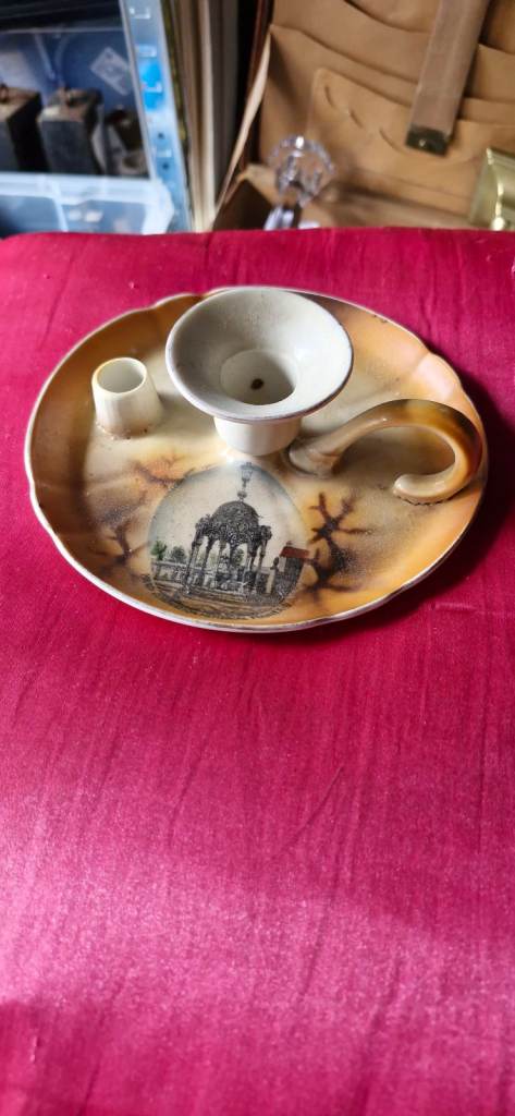 Collectible old candlestick holder