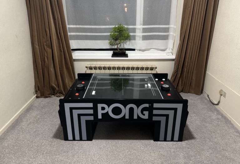 RARE ATARI Unis PONG Premium Arcade Machine - Physical Mechanical Magnets Ltd Ed