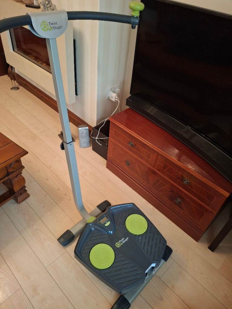 Twist & shape exercise machine