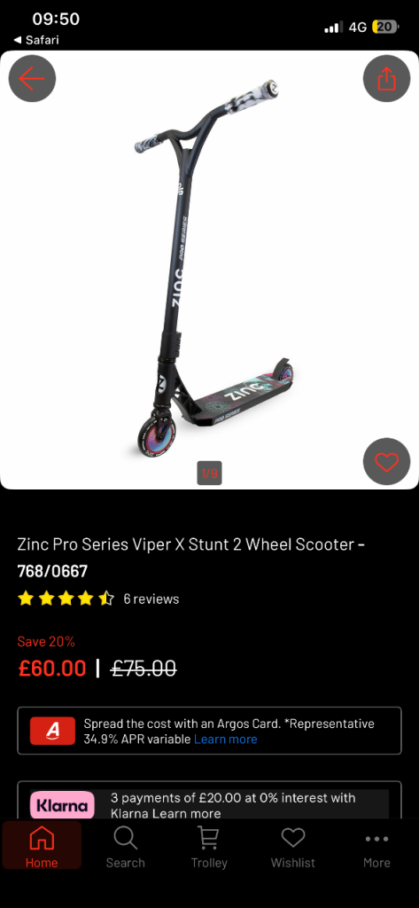 Viper stunt scooter