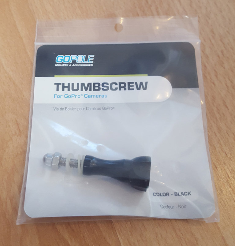 Go Pro Aluminium Thumbscrew - NEW